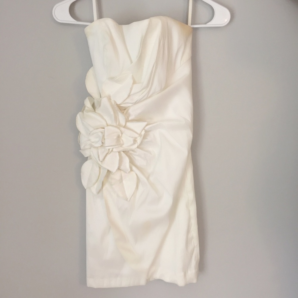 Cache White Dress